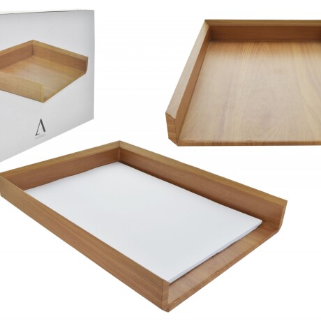 BANDEJA DE MADERA ANDREA 24X34X4.5 CM 21287 Q12 M.6 BANDEJA DE MADERA ANDREA 24X34X4.5 CM 21287 Q12 M.6