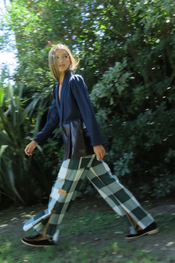 Crazy Pants Vol2 Cuadrille Verde/blanco