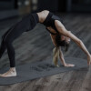 Yoga Mat Sukha Aprendiz Pilates Curve 10mm Gris Oscuro