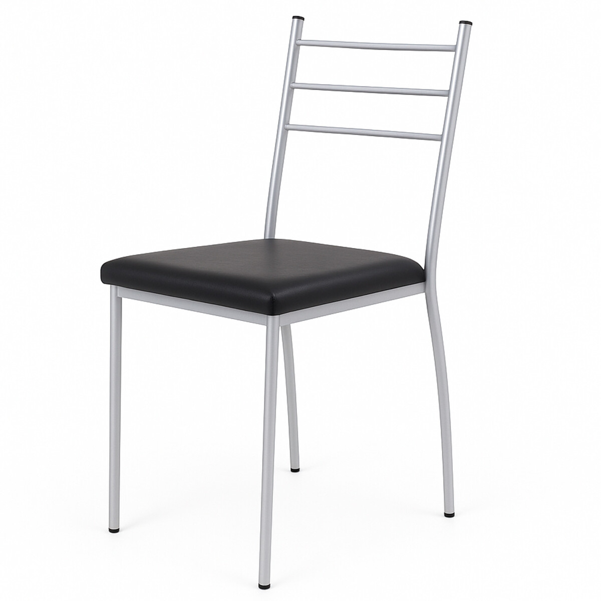 Silla Gitana Acolchonada Con Hierro, Soportan 150 Kg - NEGRO 