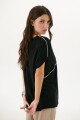 REMERA DIAGONAL NEGRO