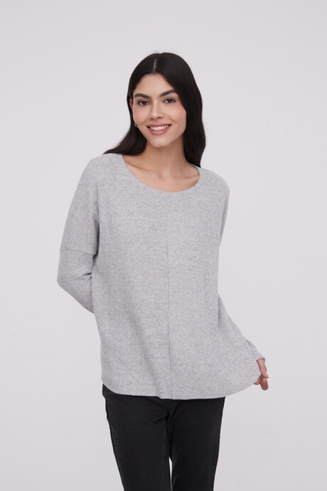 Sweater Nito Gris Melange