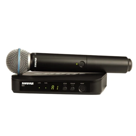 Micrófono Inalámbrico Shure Blx24b58k12 Mano Beta58 Micrófono Inalámbrico Shure Blx24b58k12 Mano Beta58