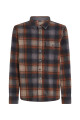 Camisa O'Neill Superfleece Greycheck Camisa O'Neill Superfleece Greycheck