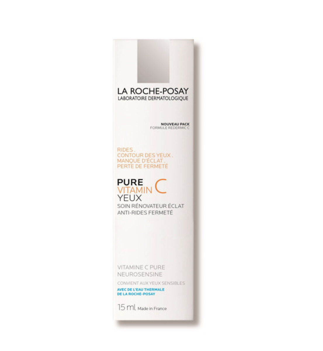 La Roche-Posay Pure Vitamin C Ojos 15ml – Iluminación y Suavidad para el Contorno Ocular