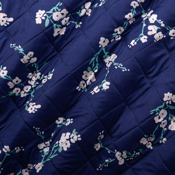 CUBRECAMA LANCASTER JAZMIN AZUL 2 PLAZAS