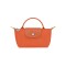 Longchamp -Neceser, Le Pliege Green Naranja