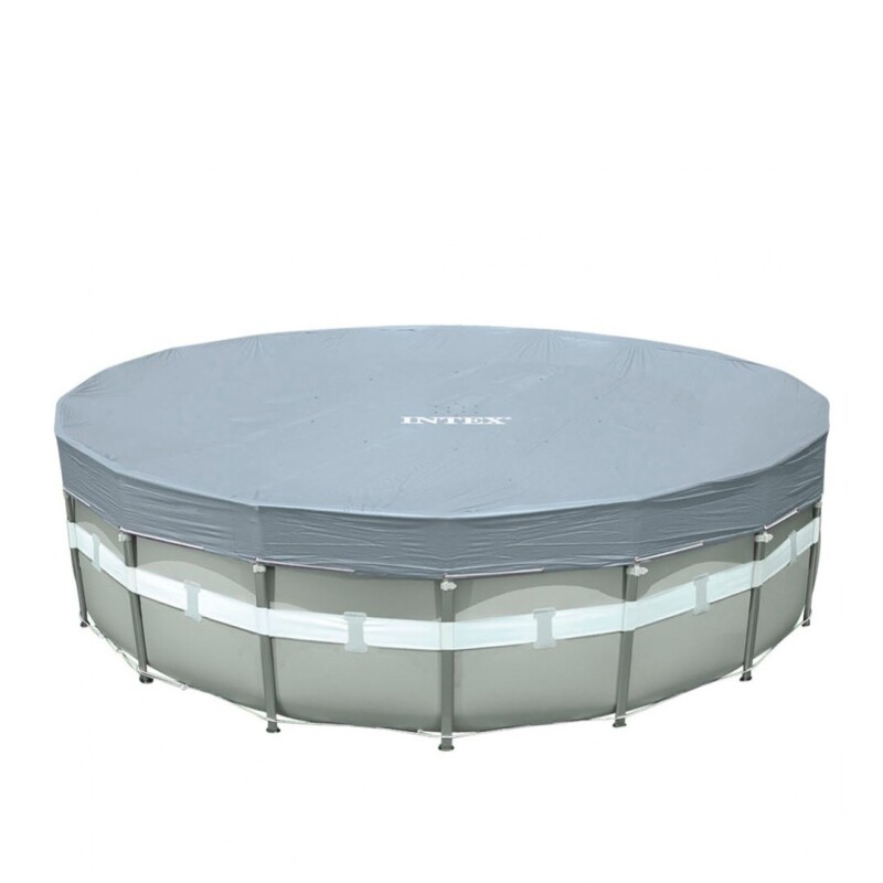 INTEX COBERTOR LONA DELUXE PARA PISCINA ESTRUCTURAL DIÁMETRO 5.49 METROS Intex Cobertor Lona Deluxe Para Piscina Estructural Diámetro 5.49 Metros