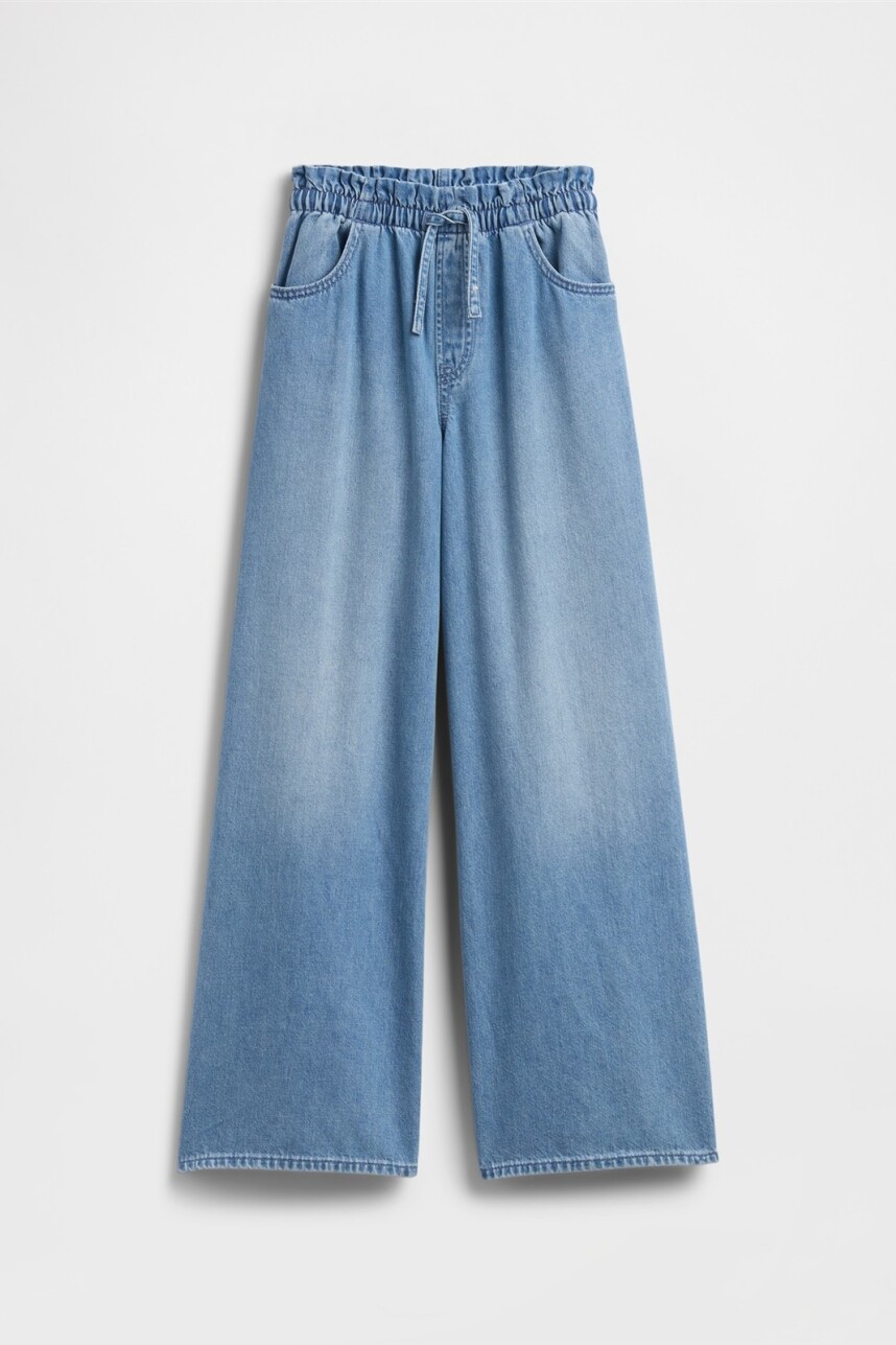 Jean Baggy Niña Medium Wash