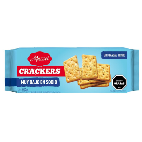 GALLETA MAZZEI CRACKER BAJO SODIO 110G CLASICA GALLETA MAZZEI CRACKER BAJO SODIO 110G CLASICA