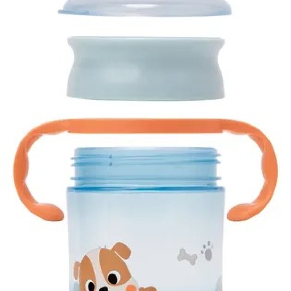 Vaso 360 BUBA pastel colors perrito celeste