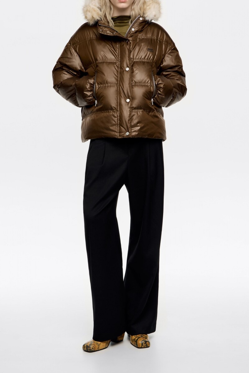 CHAQUETÓN ACOLCHADO Verde Oliva