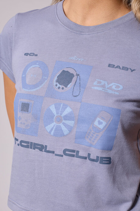 T-SHIRT CATINA DIXIE Gris Claro