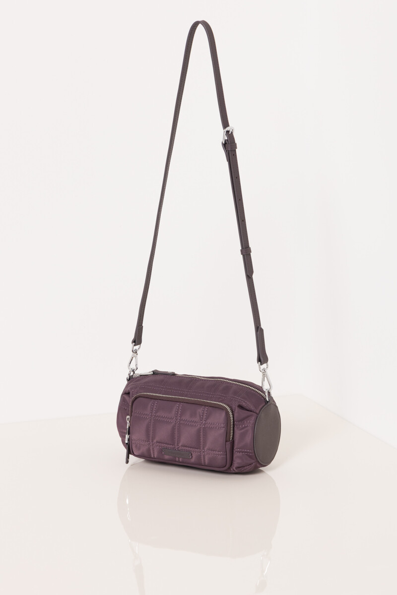 BANDOLERA BOSTON GRID Chocolate