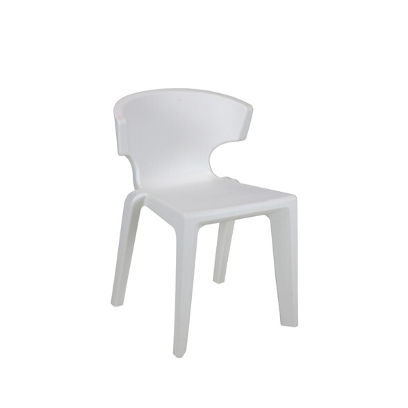 Silla apilable blanca "MARYLIN" TD0560