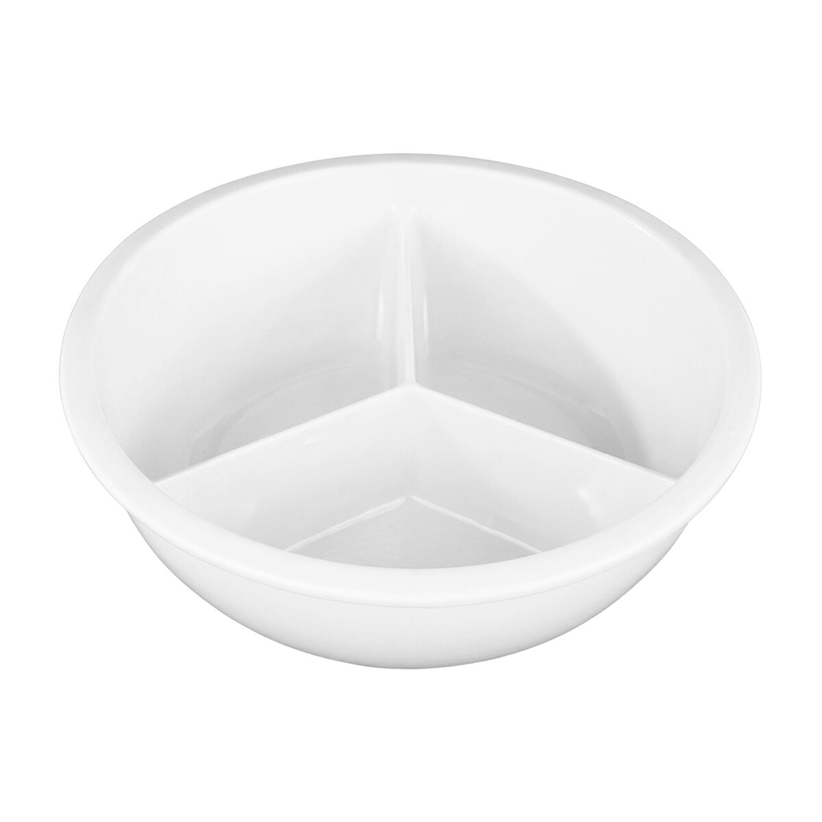 Copetinero de ceramica con 3 divisiones 