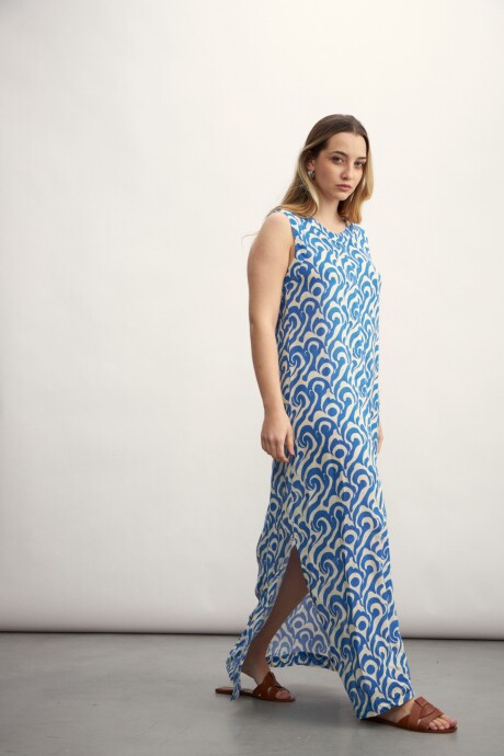 Vestido Marcela Azul