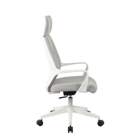 SILLA DE OFICINA TELA-Y-POLIPROPILENO GRIS ARSENE