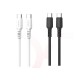 Cable USB-C a USB-C negro