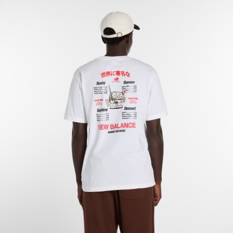 Remera New Balance de Hombre - - MT61H51DWT WHITE