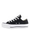 Championes Unisex Converse - All Star Plataforma Chuck Taylor Lift Negro - Blanco