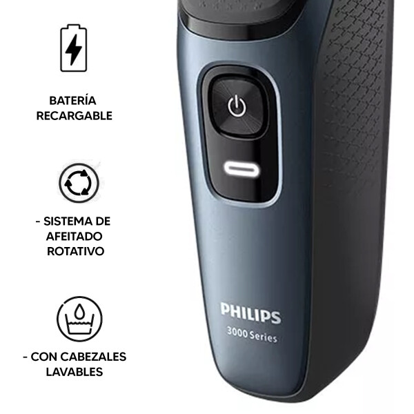 Afeitadora Philips Shaver 3000 Series S3144/00 AFEITADORA PHILIPS SHAVER 3000 S3144/00