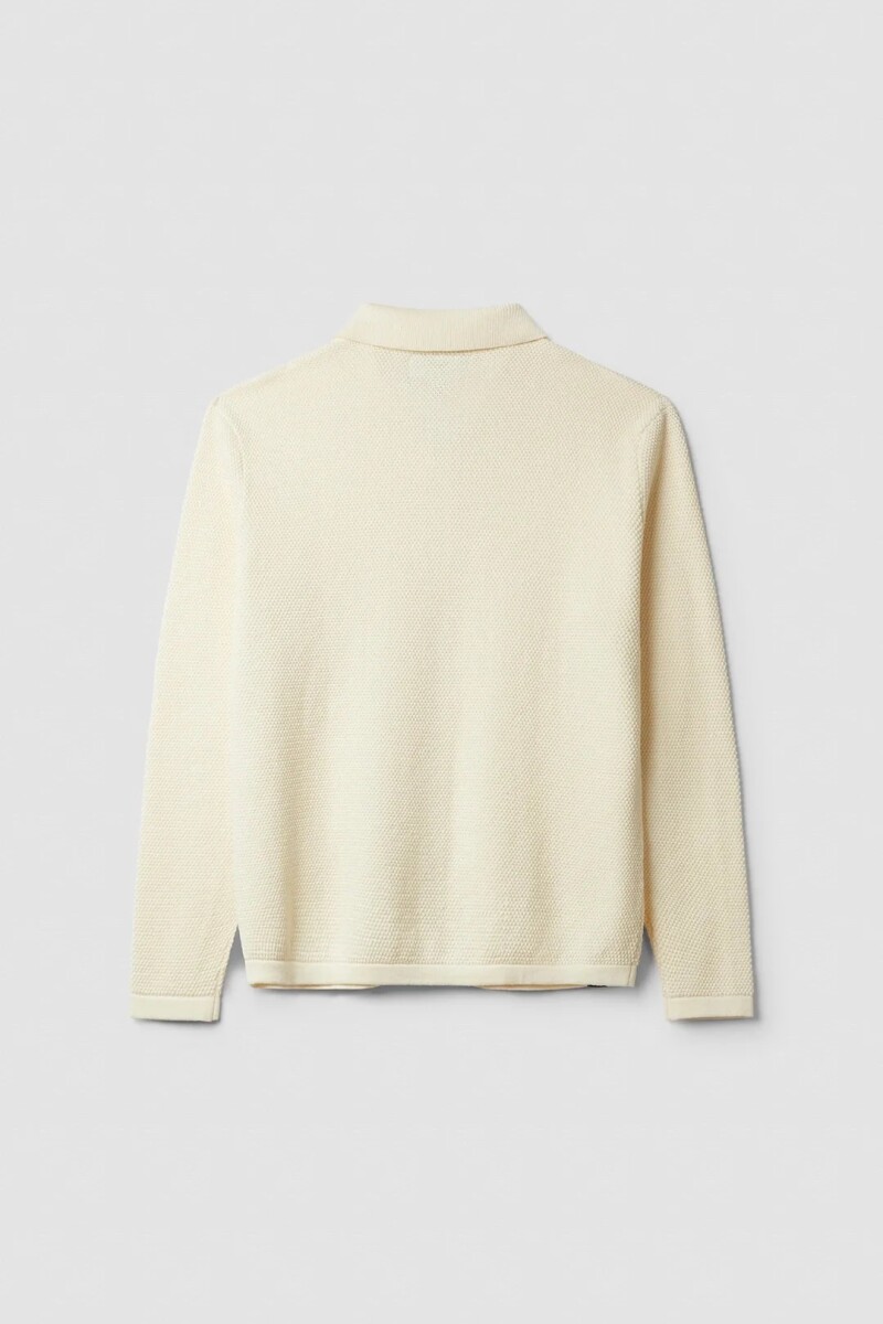 SHELLY KNITTED SWEATER Blanco