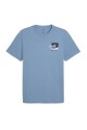 REMERA PUMA GRAPHIC TEE Celeste