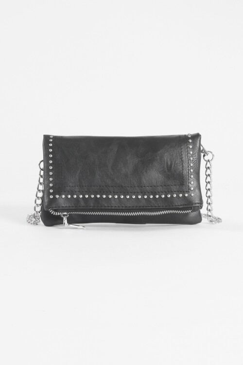 Bandolera party con tachas negro