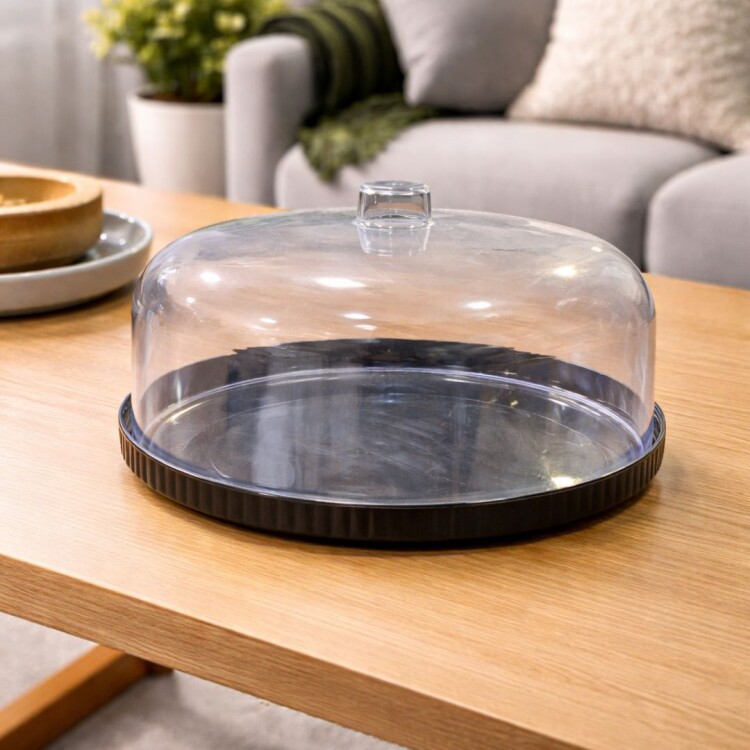 TORTERA REDONDA ACRILICO 36,5X24CM TORTERA REDONDA ACRILICO 36,5X24CM