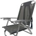 Reposera Playa En Aluminio Reclinable C/mochila Miami Beach GRIS