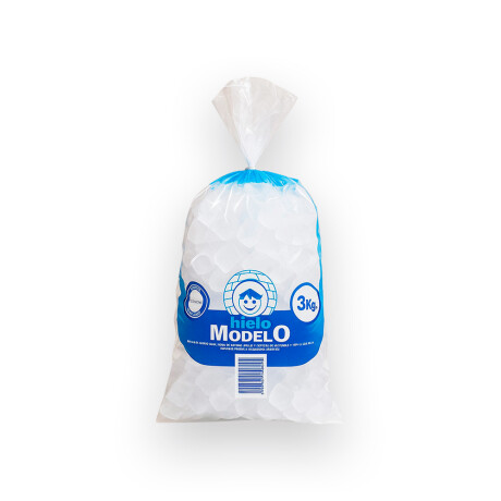 Hielo Modelo Bolsa 3kg Hielo Modelo Bolsa 3kg
