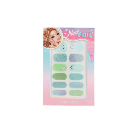 Stickers para uñas x12 un. incluye lima Lizzy