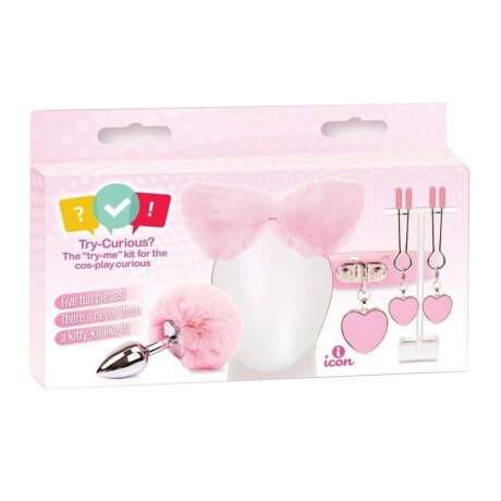 Try Curious Kitty Kit Rosa Try Curious Kitty Kit Rosa