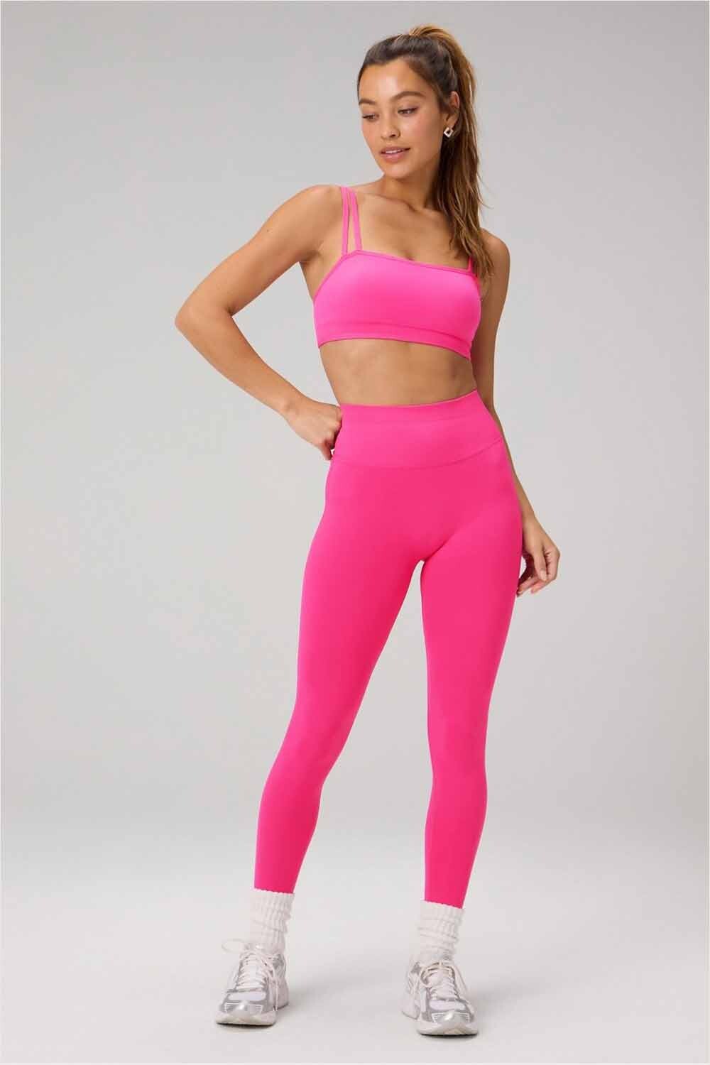 Legging Seamless Scrunch Mujer Pink Crush