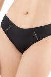 DEL RIO Bikini micrifibra crochet Negro