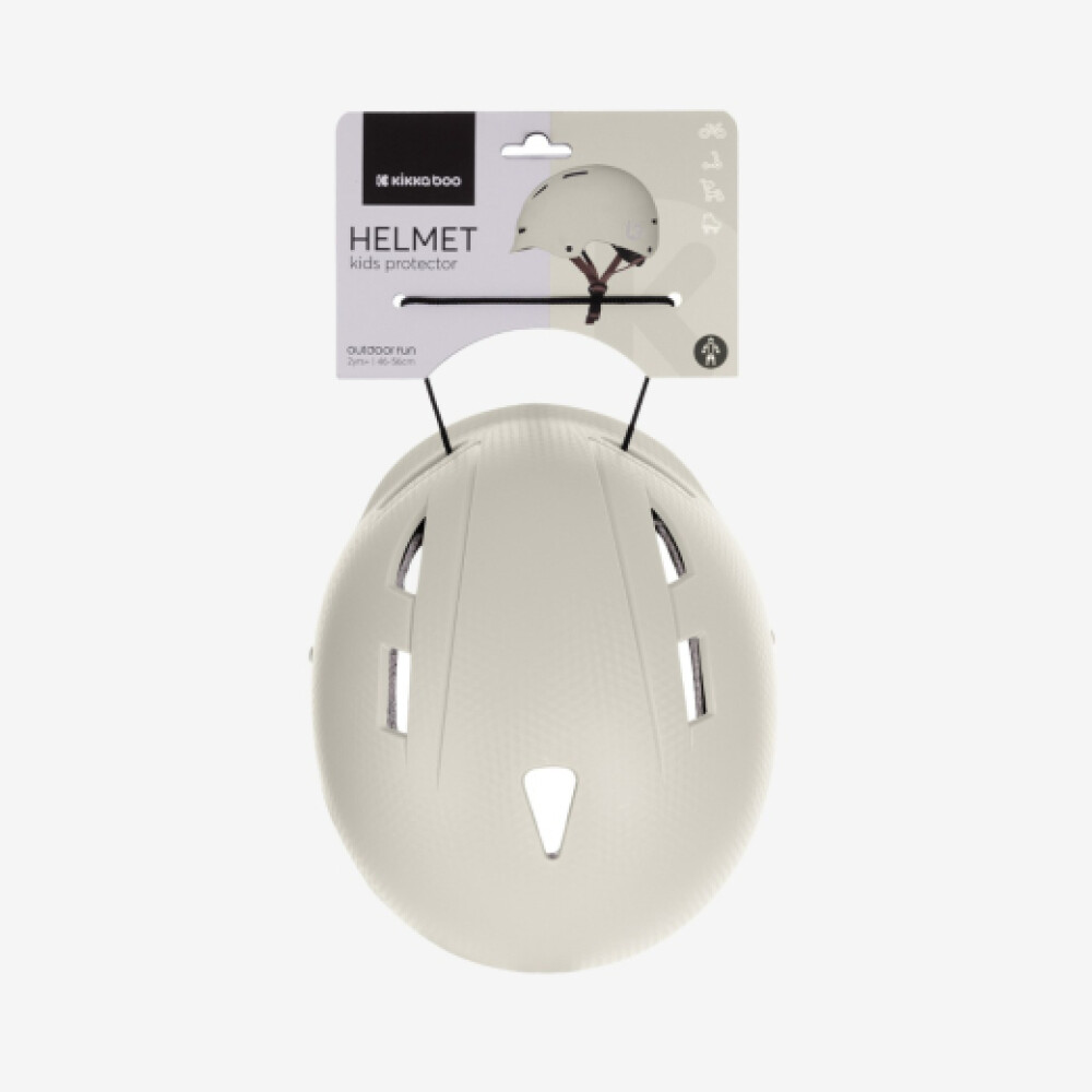 Casco seguridad para niños KIKKABOO beige Casco seguridad para niños KIKKABOO beige