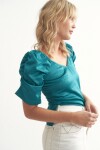 Blusa Tolouse Celeste