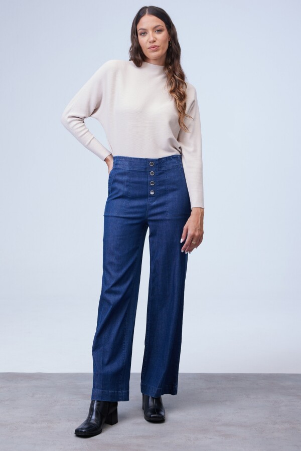 Pantalon Tencel Wide JEAN