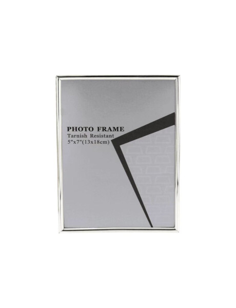 PORTARRETRATO METAL CLASICO 13x18CM PLATEADO PORTARRETRATO METAL CLASICO 13x18CM PLATEADO