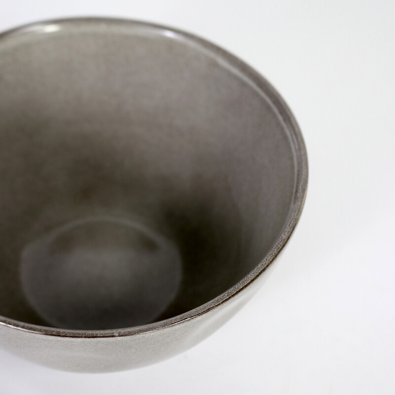 BOWL CERAMICA GRIS COMB 14.5X8CM Unica