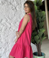 Vestido Marina fucsia