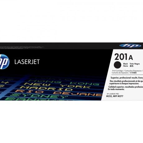 HP 201A - Negro - original - LaserJet - cartucho de tóner (CF400A) - para Color LaserJet Pro M252dn, M252dw, M252n, MFP M277c6, HP 201A - Negro - original - LaserJet - cartucho de tóner (CF400A) - para Color LaserJet Pro M252dn, M252dw, M252n, MFP M277c6,