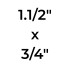 Buje de ppl 1"x 1/2" Buje De Ppl 1.1/2"x 3/4"
