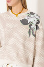 BUZO FLOWER Beige