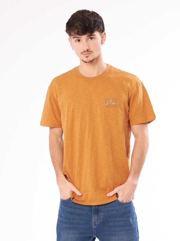 T-SHIRT LISAN RUSTY Naranja