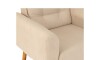 Sofa Sillon Poltrona 1 Cuerpo Dakota - Beige Sofa Sillon Poltrona 1 Cuerpo Dakota - Beige
