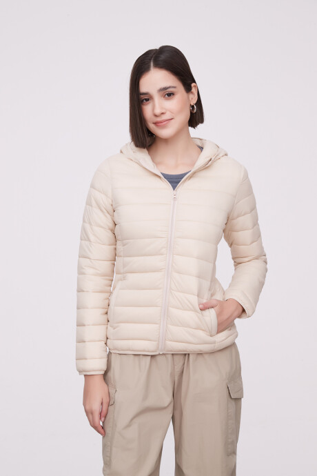 Campera Lennox Beige Claro