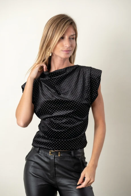 BLUSA MELANITA Plateado