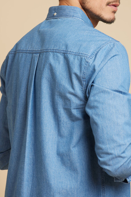 CAMISA EKSO POLANCO Azul Medio